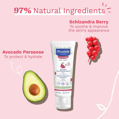 Mustela Crema facial hidratante para pieles muy sensibles