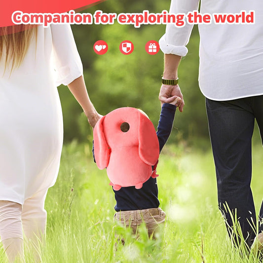 Mochila Antigolpe- Coneja rosada