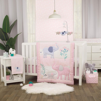 Juego de ropa de cama para cuna de 3 piezas