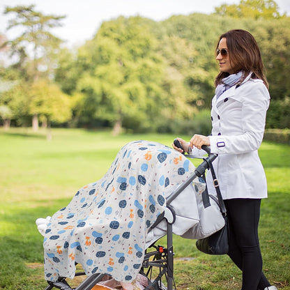 Manta Individual para envolver bebés unisex, suave y sedosa, de muselina de bambú, manta neutra para recibir a niños y niñas, 47 x 47 pulgadas.
