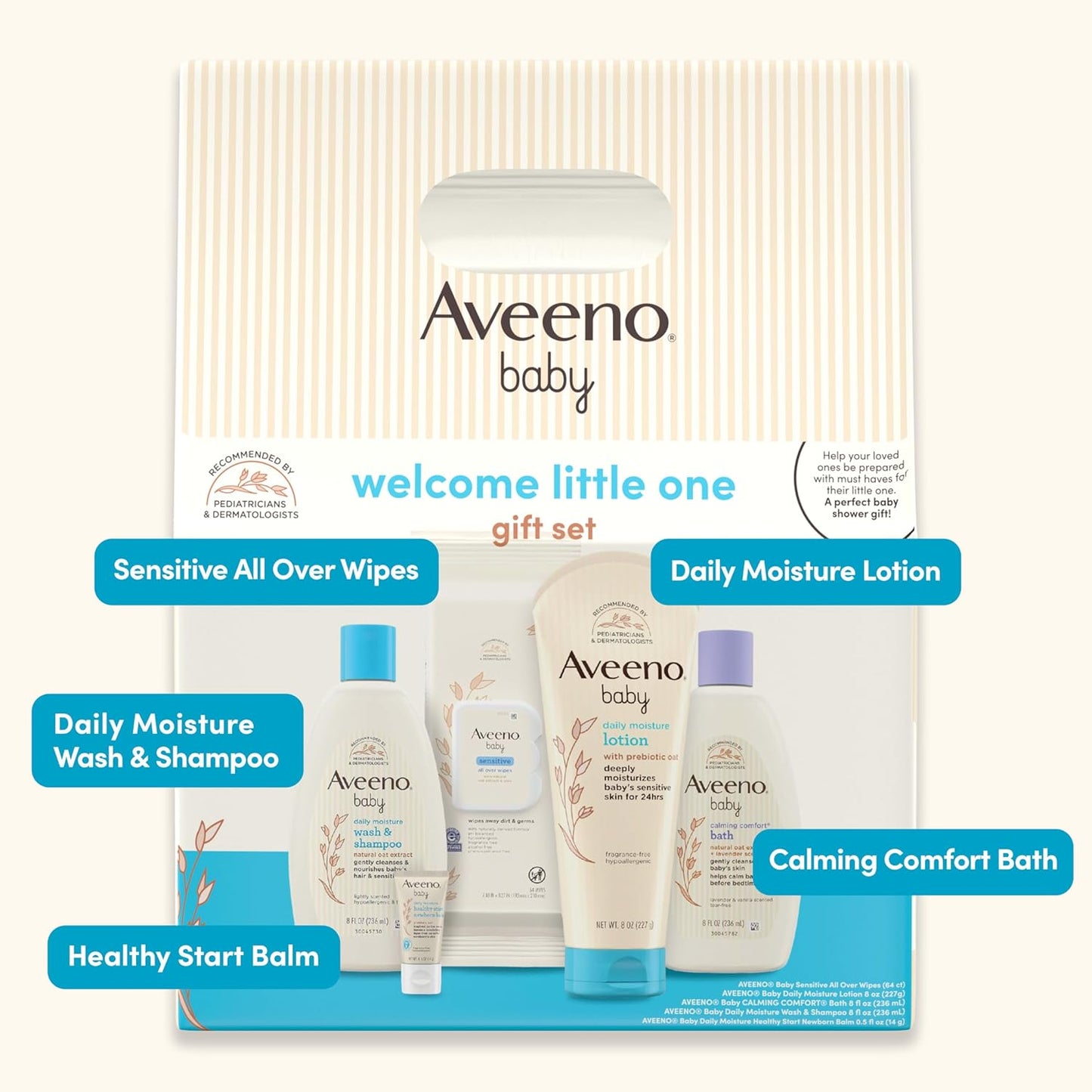 Set de regalo Aveeno Baby Welcome Little One