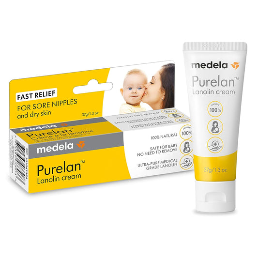 Medela Purelan Lanolina para lactancia materna, ingrediente único 100 % natural, 1,3 oz.