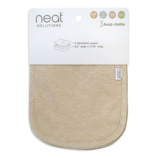 Paquete de 3 paños para eructo unisex para recién nacidos de Neat Solution