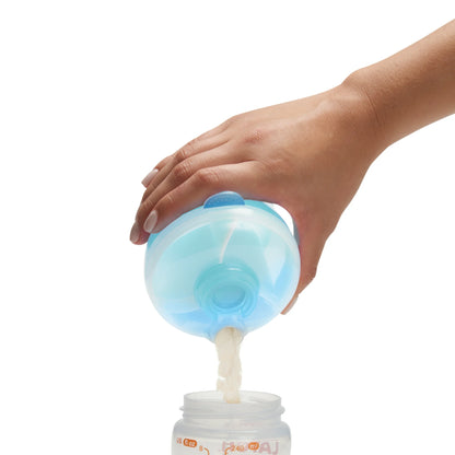 Dispensador de fórmula en polvo para bebés Munchkin, azul