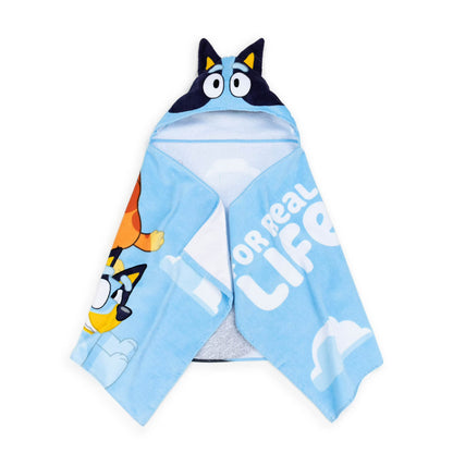 Toalla de algodón con capucha para niños Bluey