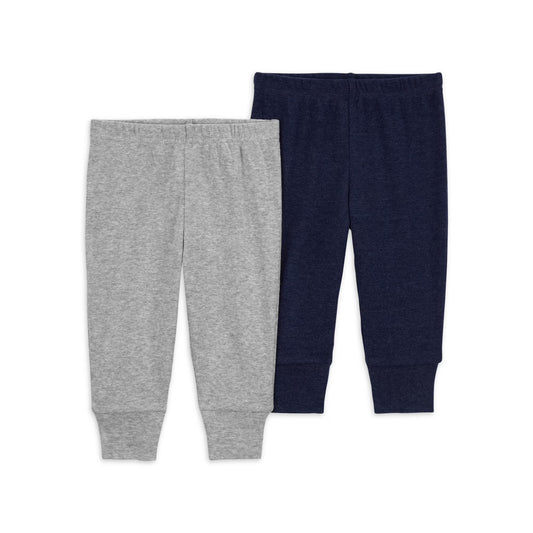 Carter's Pantalones para Bebé Niño Paquete de 2 - azul