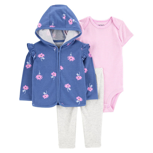 Set de 3 piezas niña Carter´s