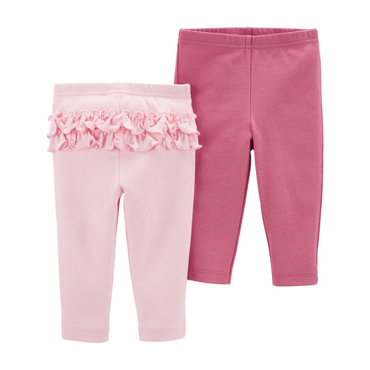 Carter's Conjunto de 2 pantalones para niña