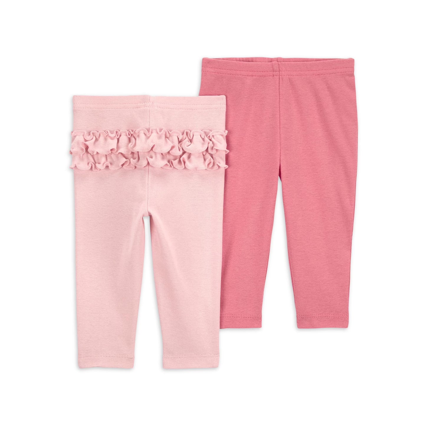 Carter's Pantalones para Bebé Niña Paquete de 2, rosados