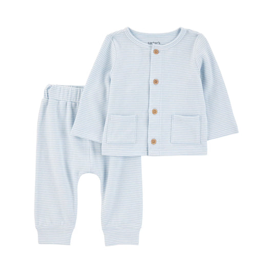 Carter's Conjunto para Bebé, 2 Piezas, Azul
