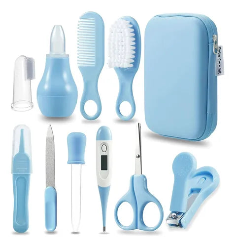 Kit de Cuidados y Aseo, 12 EN 1 – AZUL