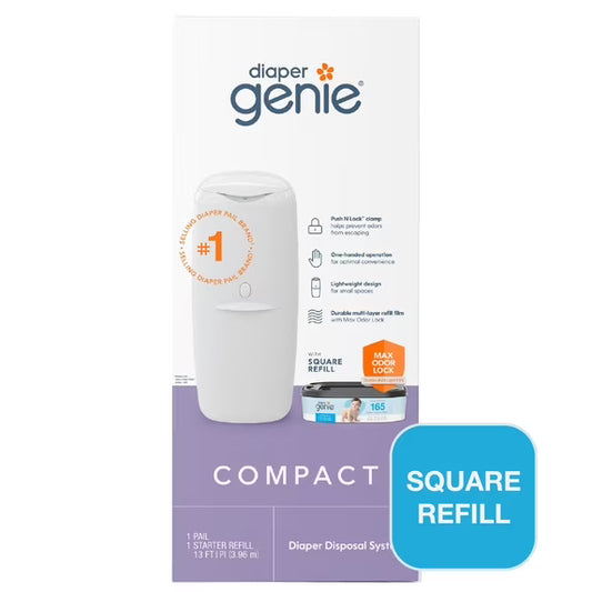Basurero Contenedor de pañales Compact Pail - Diaper Genie