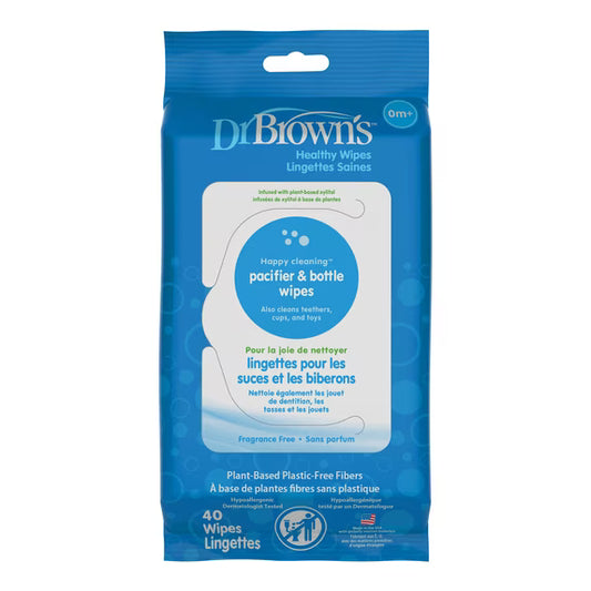 Toallitas higiénicas para biberones y chupetes Dr. Brown's