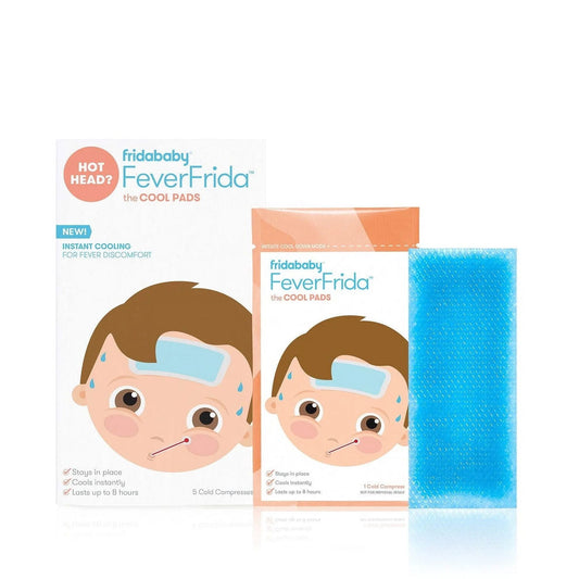 Compresas frías Fridababy FeverFrida, 5 unidades