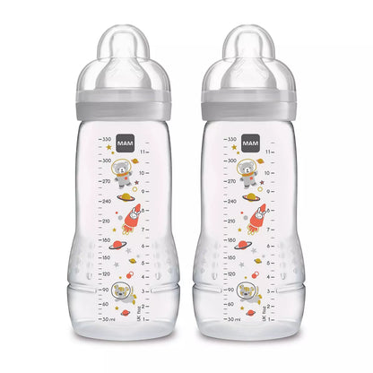 Biberones MAM Easy Active de 11 onzas, Unisex
