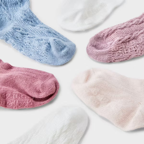 Calcetines bajos "Tulip" para niña (paquete de 6) - Cat & Jack