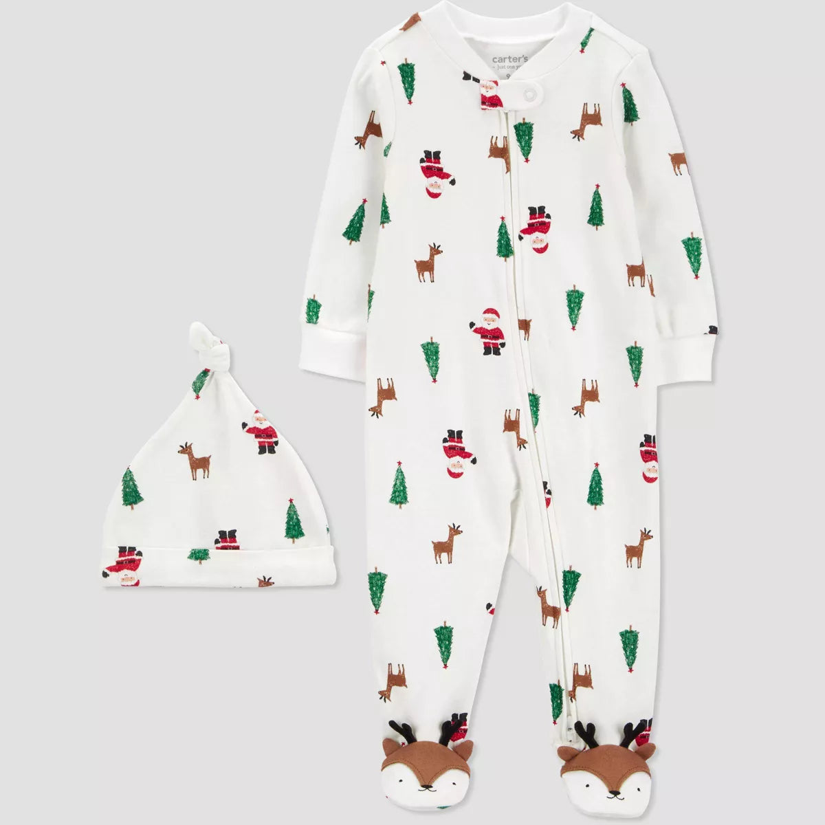 Pijama navideña 2 piezas Carter's