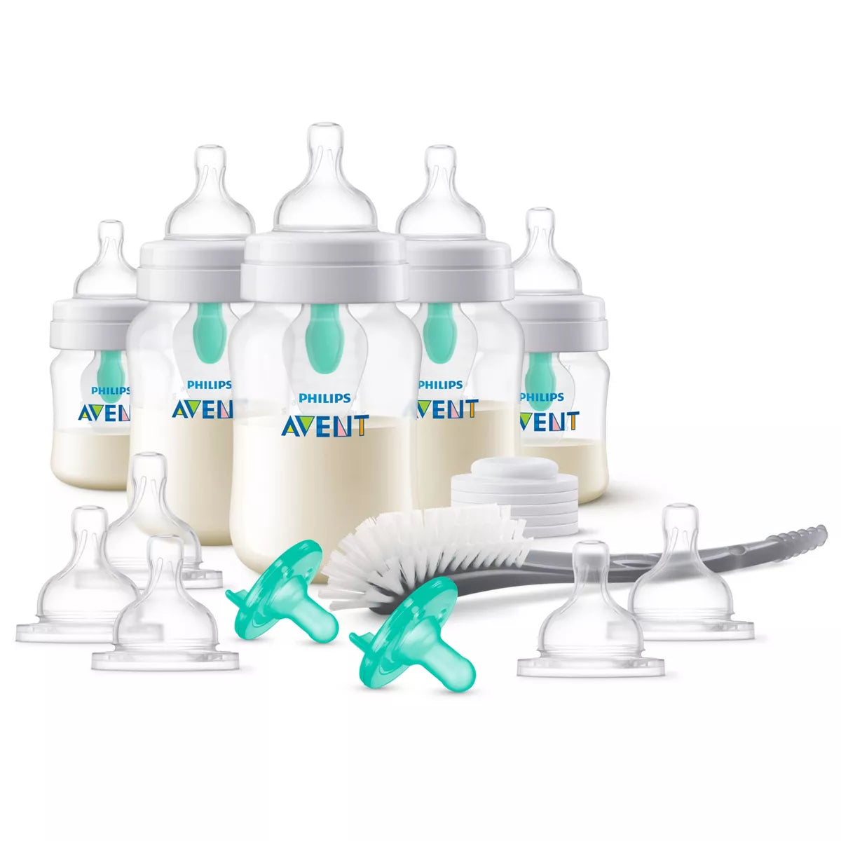 Set de regalo para recién nacidos Biberón anticólicos Philips Avent, transparente