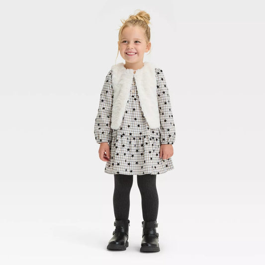 Vestido y chaleco Cat & Jack