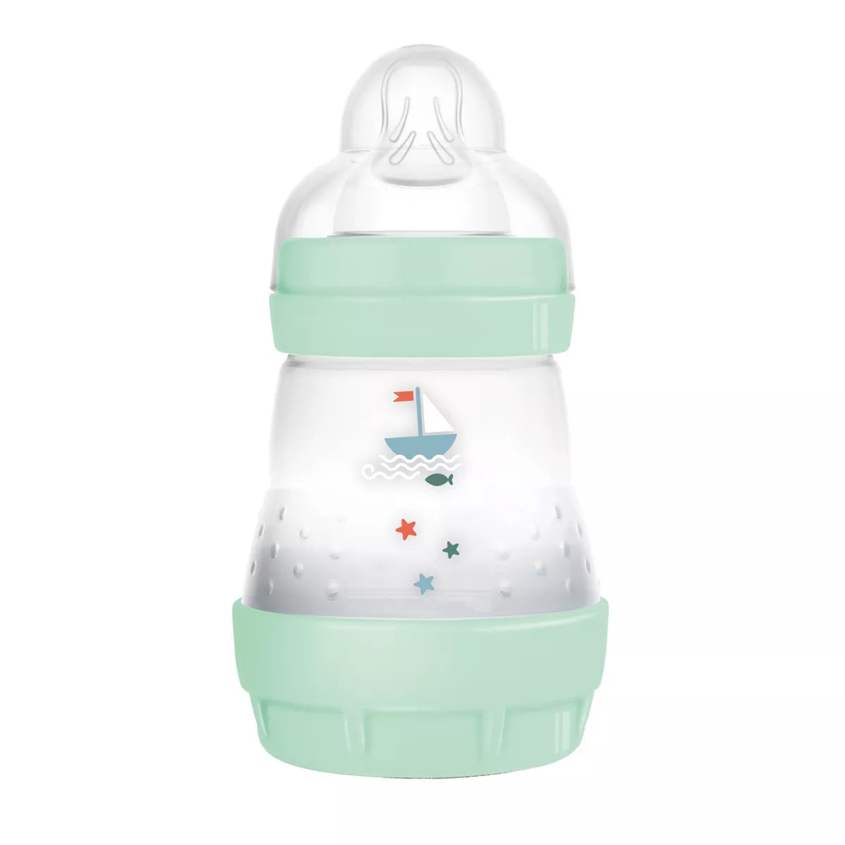 Biberón anticólicos MAM Easy Start de 5 oz, paquete de 1, verde