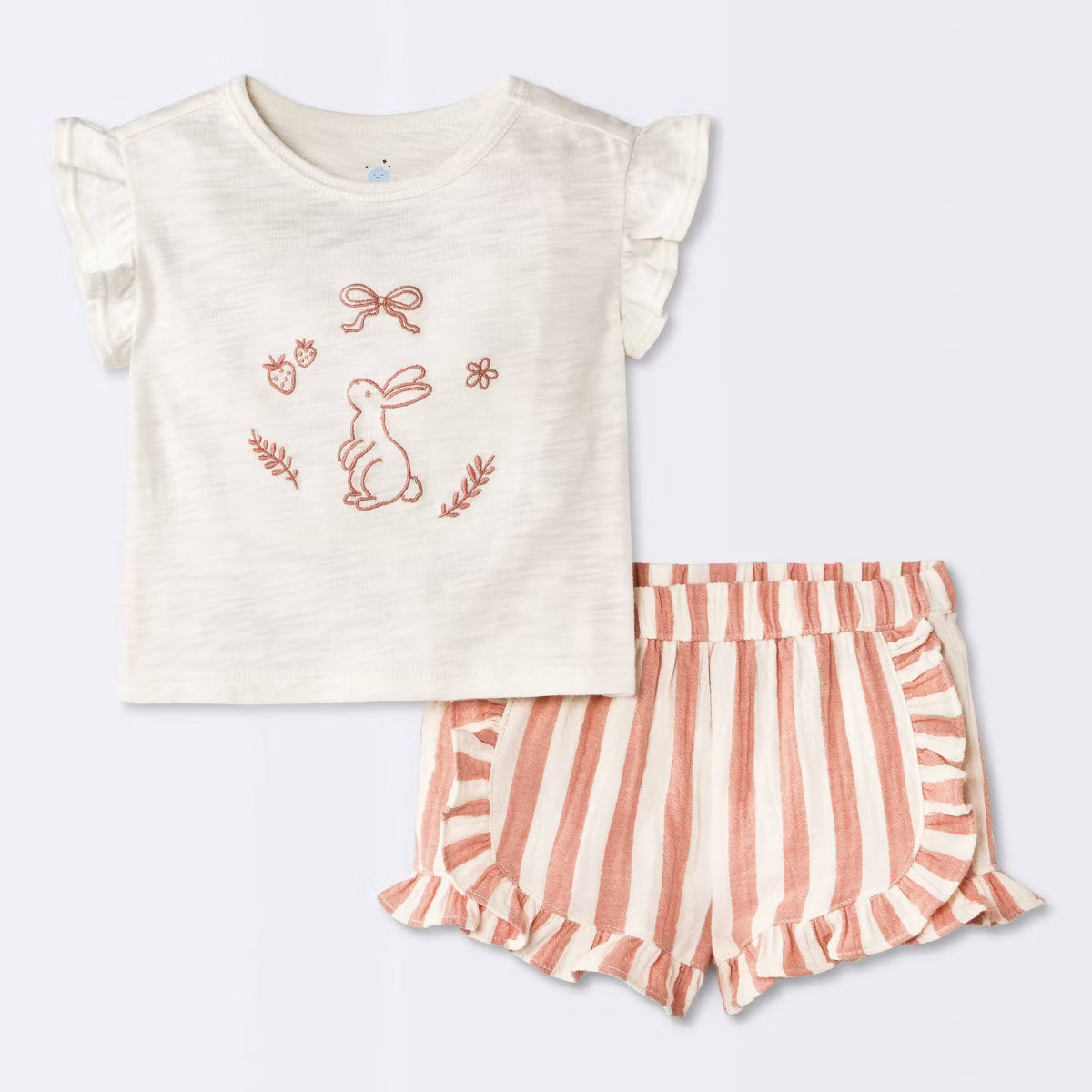 Conjunto de 2 piezas para bebé niña Cloud Island