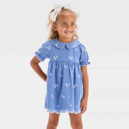Vestido floral para niña pequeña - Cat & Jack™ Azul