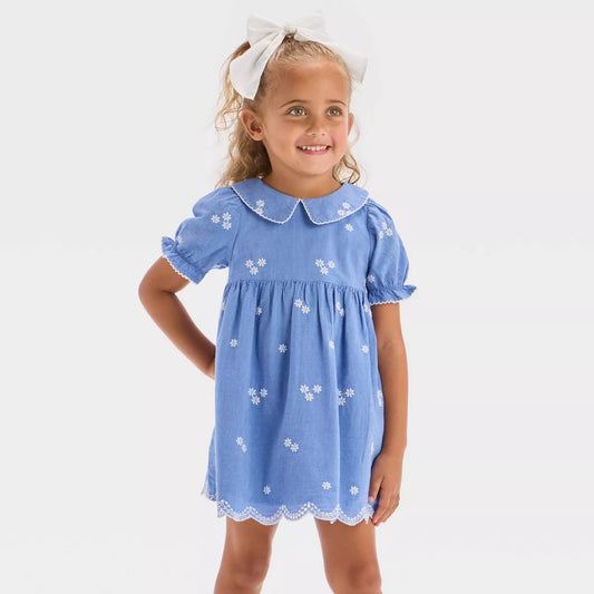 Vestido floral para niña pequeña - Cat & Jack™ Azul