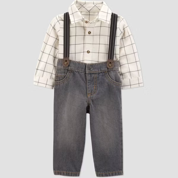 Conjunto de dos piezas para bebé niño Carter's