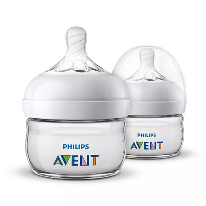 Biberones Philips Avent Natural recién nacido 2 oz, paquete de 2
