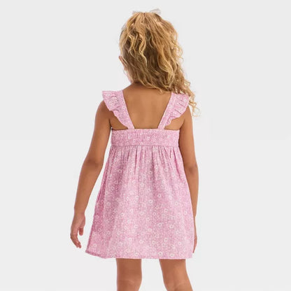 Vestido floral para niña pequeña - Cat &amp; Jack™ Morado claro