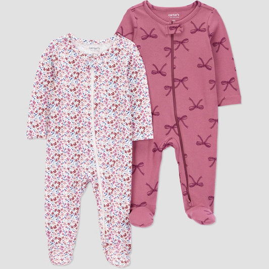 Conjunto de 2 Pijamas Carter's - Bows