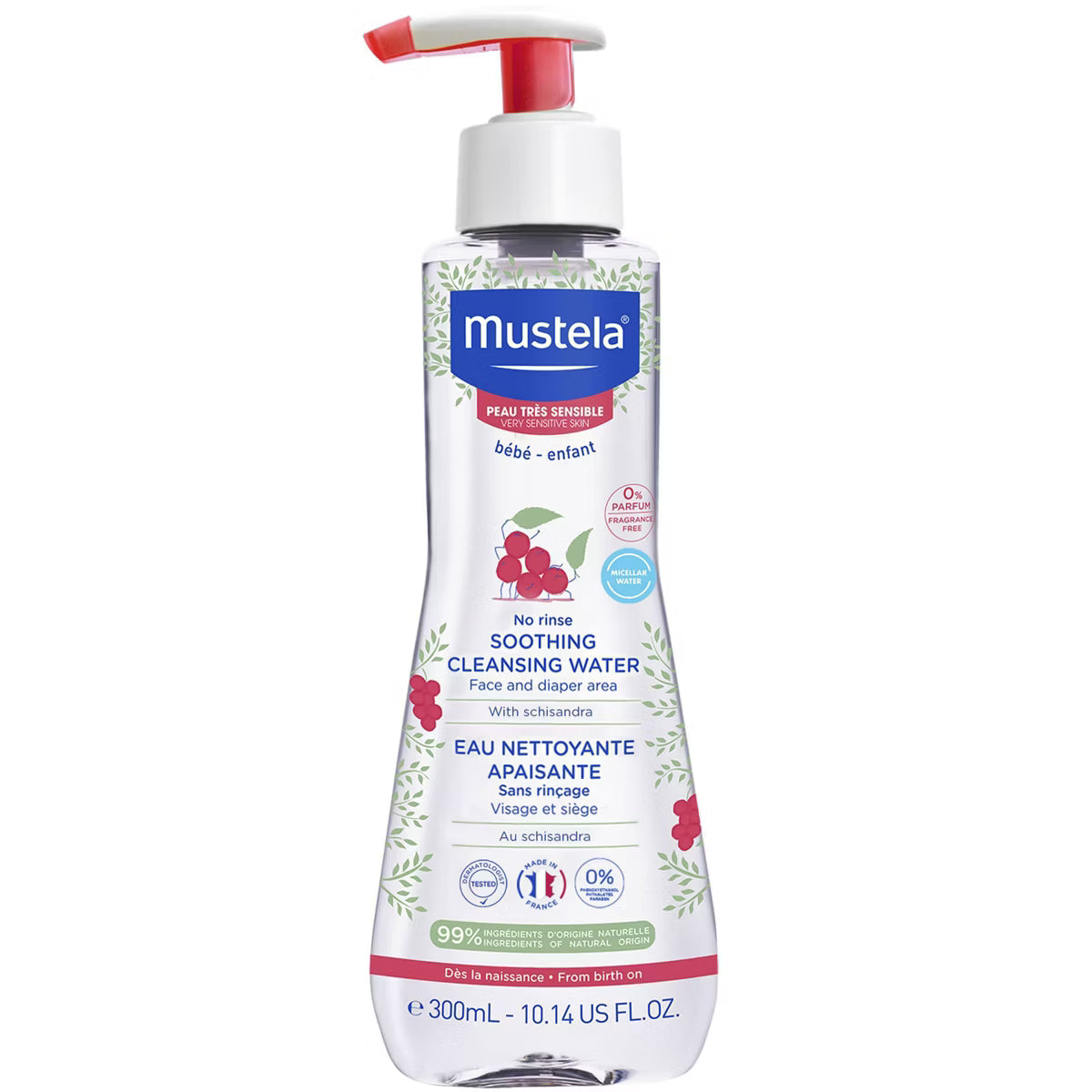 Mustela Agua Micelar-Para Pieles Sensibles