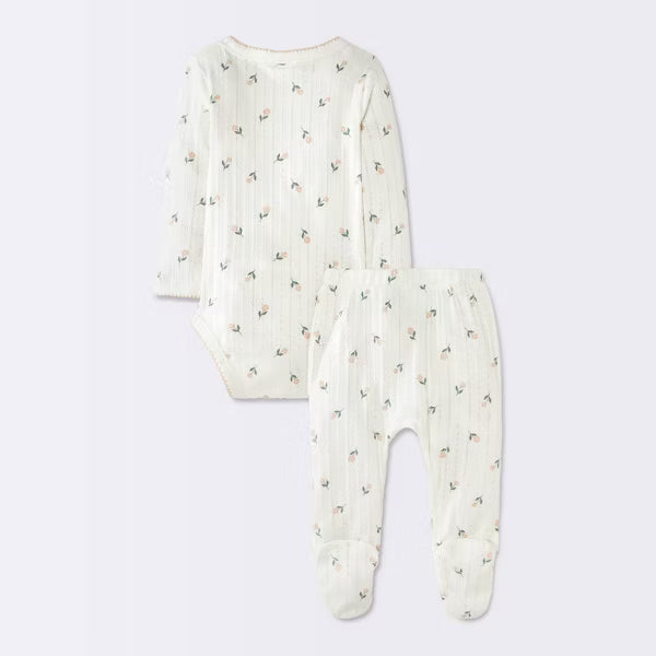 Conjunto de 2 piezas para bebé niña Cloud Island