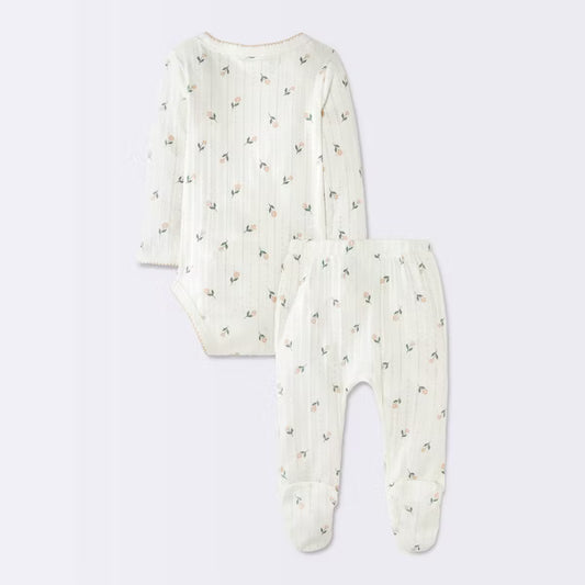 Conjunto de 2 piezas para bebé niña Cloud Island