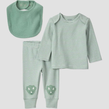 Conjunto de 3 piezas para bebé niño Carter's - Dino