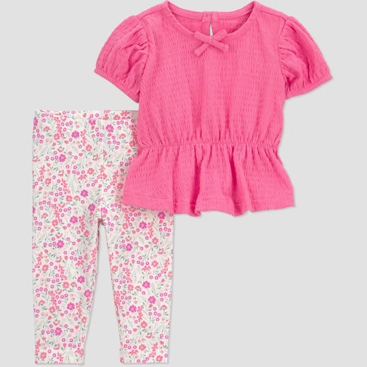 Conjunto de 2 piezas para bebé niña Carter's