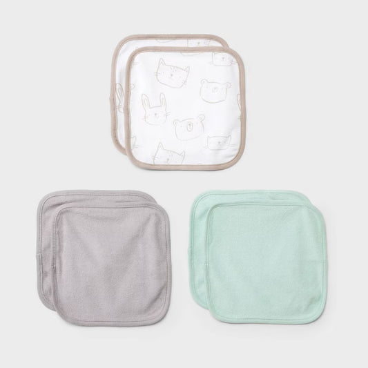 Juego de 6 toallitas para bebé - Cloud Island