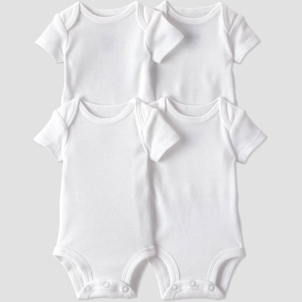 Mamelucos Carter´s blancos manga corta
