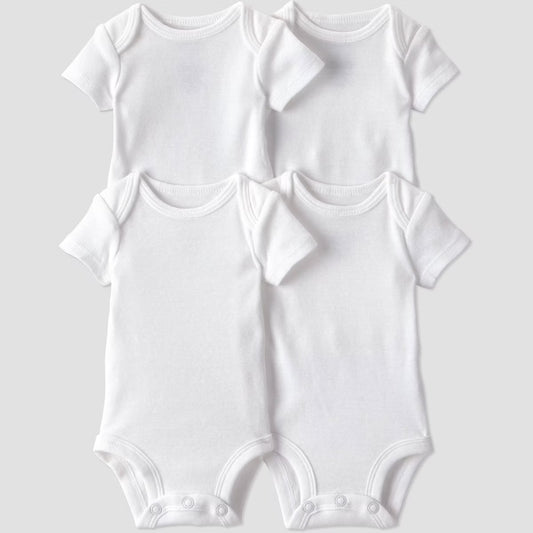 Mamelucos Carter´s blancos manga corta