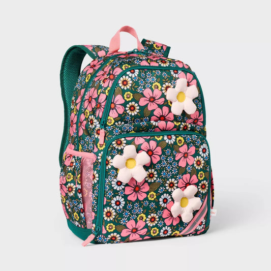 Mochila clásica para niños de 17'' - Cat & Jack Flowers