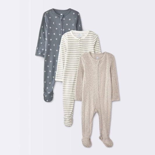 Conjunto de 3 pijamas para bebé Cloud Island