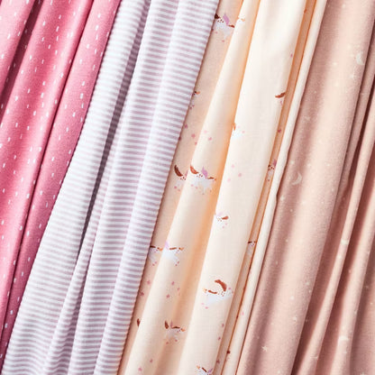 Mantas de franela para bebé - Unicornios - Paquete de 4 - Cloud Island