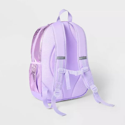 Mochila clásica para niños de 17'' - Cat & Jack Metallic Purple