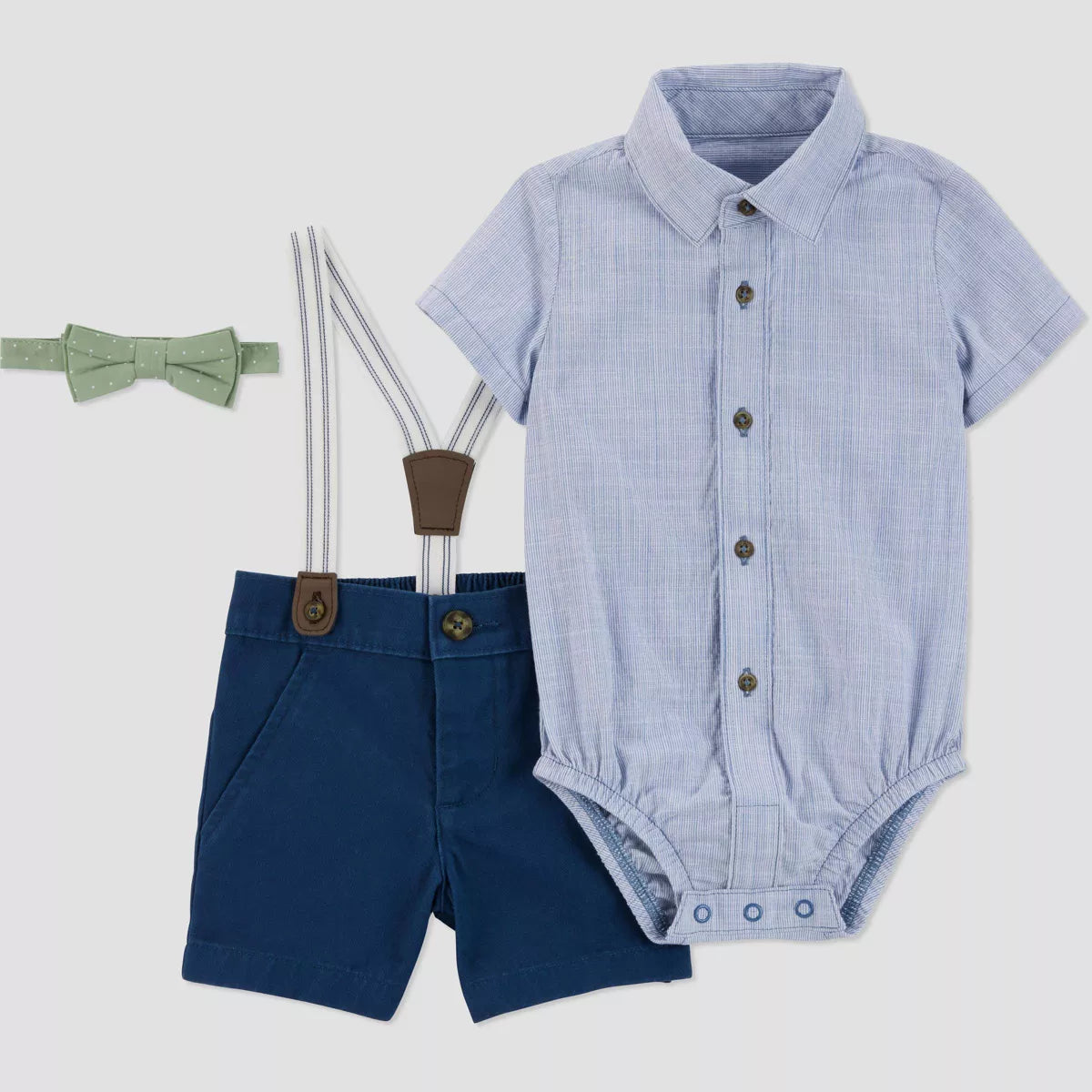 Conjunto de 3 piezas para bebé de Carter's - Azul