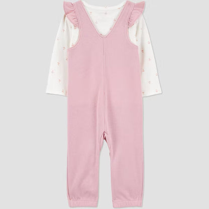 Conjunto de dos piezas para bebé niña Carter's