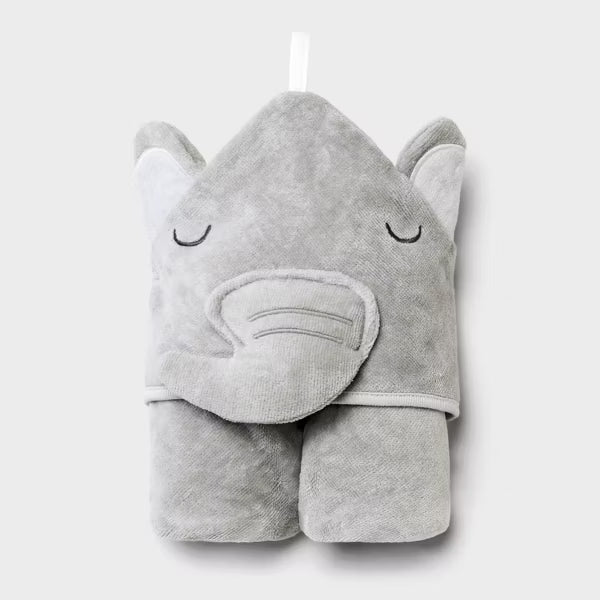 Toalla de baño con capucha de Elefante para bebé de Cloud Island