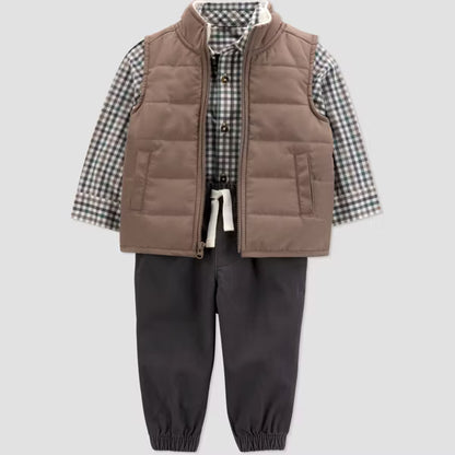 Conjunto de 3 piezas para bebé niño Carter's