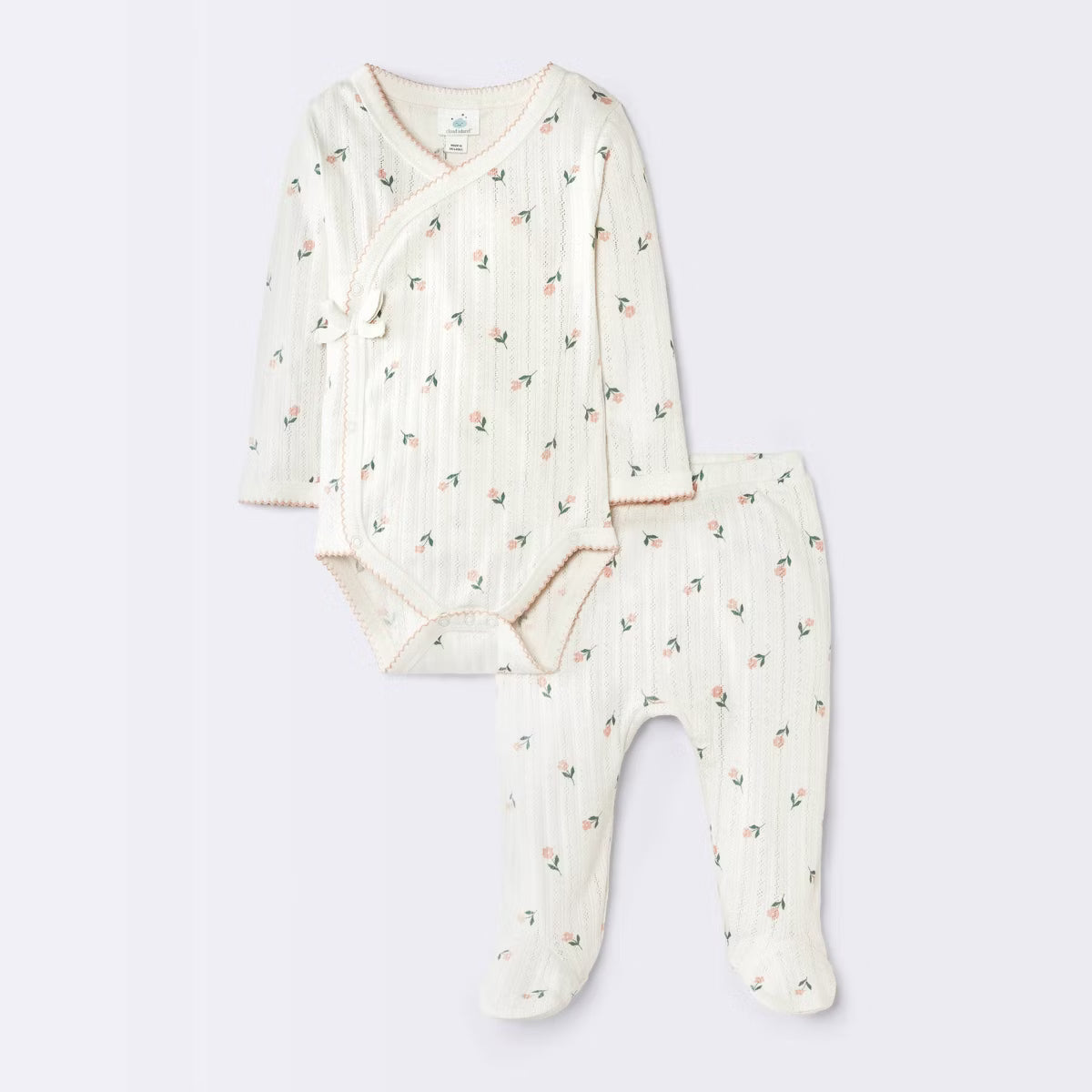 Conjunto de 2 piezas para bebé niña Cloud Island