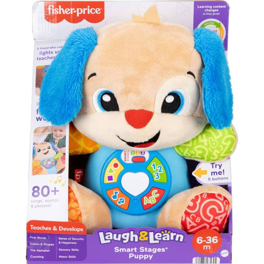 Peluche Fisher Price, azul