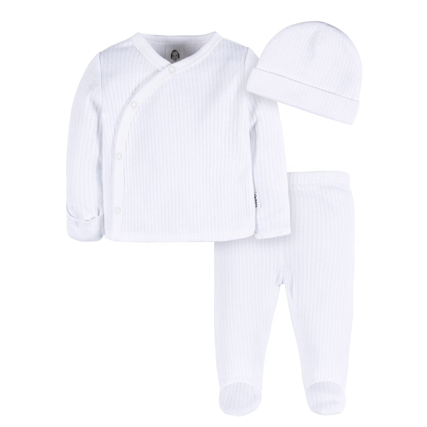 Conjunto unisex para bebé Gerber Take Me Home, 3 piezas
